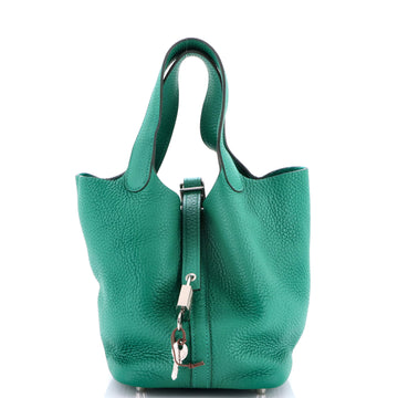 Hermes Picotin Lock Bag Clemence PM