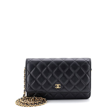 Chanel Wallet on Chain Quilted Lambskin