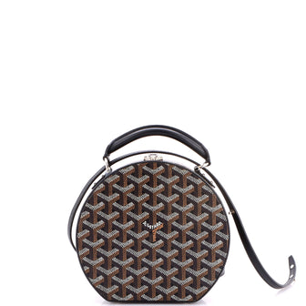 Goyard Alto Hatbox Bag Coated Canvas