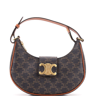 Celine Ava Triomphe Bag Triomphe Coated Canvas
