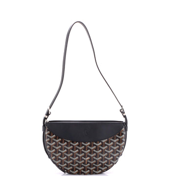 Goyard Hirondelle Shoulder Bag Coated Canvas and Leather