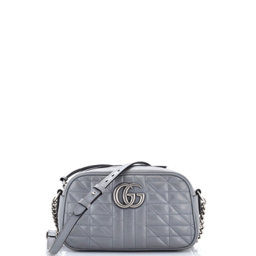Gucci GG Marmont Shoulder Bag Mixed Matelasse Leather Small