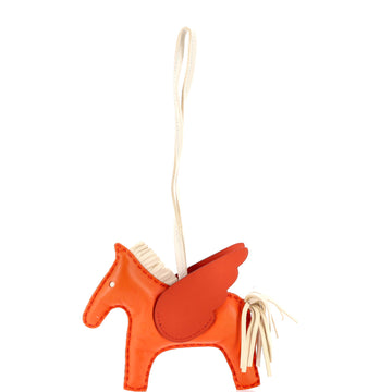 Hermes Pegase Rodeo Bag Charm Leather MM