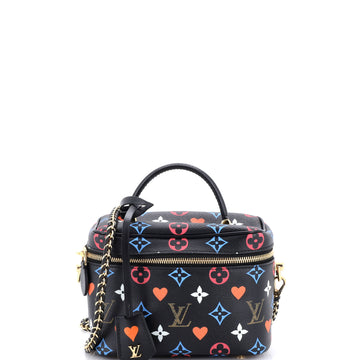 Louis Vuitton Vanity Handbag Limited Edition Game On Multicolor Monogram PM