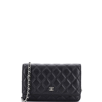 Chanel Wallet on Chain Quilted Caviar