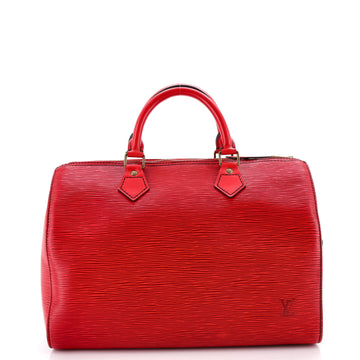 Louis Vuitton Speedy Handbag Epi Leather 30