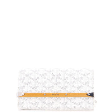 Goyard Monte Carlo Clutch Coated Canvas Mini