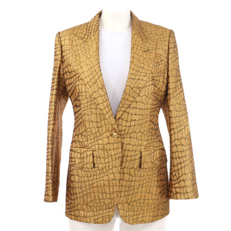 Tom Ford Women's Wallis Single Breast Button Blazer Acrylic Blend
