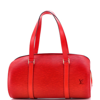 Louis Vuitton Soufflot Handbag Epi Leather