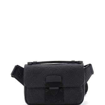Louis Vuitton S Lock Sling Bag Monogram Taurillon Leather