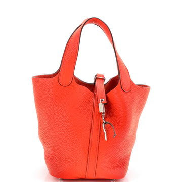 Hermes Picotin Lock Bag Clemence PM