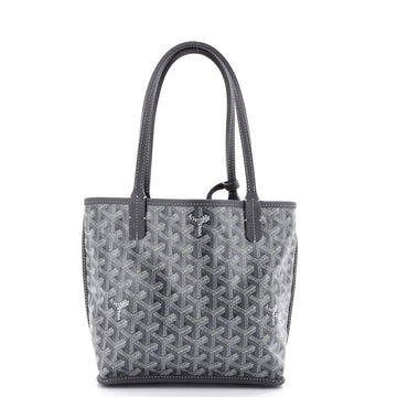 Goyard Anjou Reversible Tote Coated Canvas Mini