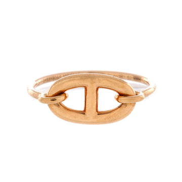 Hermes Ronde Ring 18K Rose Gold Small