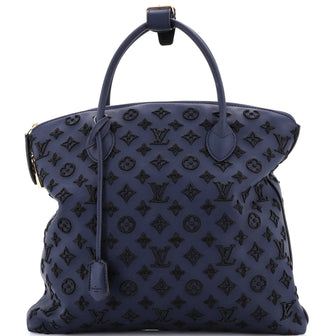 Louis Vuitton Lockit Handbag Limited Edition Monogram Addiction Rubber Vertical