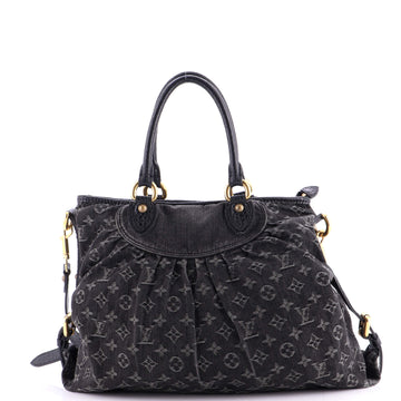 Louis Vuitton Neo Cabby Handbag Denim GM