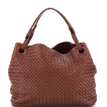 Bottega Veneta Bella Tote Intrecciato Nappa Medium