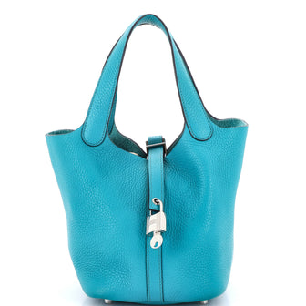 Hermes Picotin Lock Bag Clemence MM