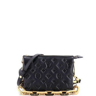 Louis Vuitton Coussin Bag Monogram Embossed Lambskin BB