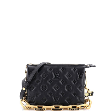 Louis Vuitton Coussin Bag Monogram Embossed Lambskin BB