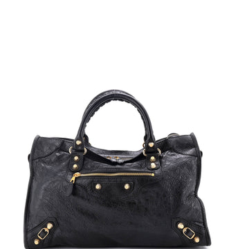 Balenciaga City Giant Studs Bag Leather Medium
