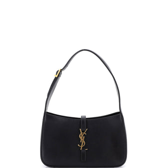 Saint Laurent Le 5 a 7 Hobo Leather Small