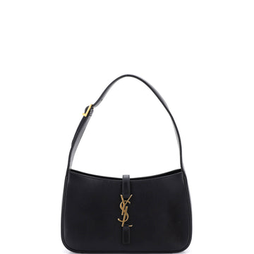 Saint Laurent Le 5 a 7 Hobo Leather Small