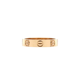 Cartier Love Wedding Band Ring 18K Yellow Gold