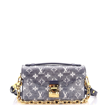 Louis Vuitton Pochette Metis Monoglam Jacquard Canvas East West