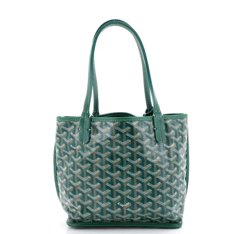 Goyard Anjou Reversible Tote Coated Canvas Mini