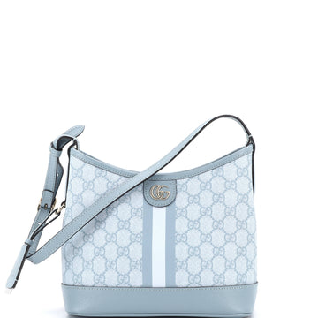 Gucci Ophidia Open Bucket Bag GG Coated Canvas with Leather Small