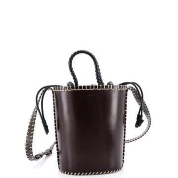 Chloe Louela Bucket Bag Leather Mini