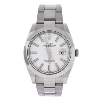 Rolex Oyster Perpetual Datejust Automatic Watch Stainless Steel 41