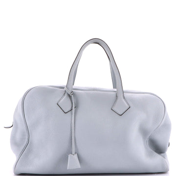 Hermes Victoria II Travel Handbag Clemence 43