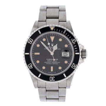Rolex Oyster Perpetual Submariner Date Automatic Watch Stainless Steel 40