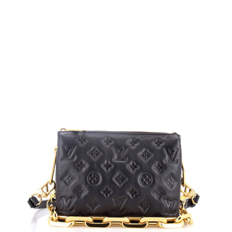 Louis Vuitton Coussin Bag Monogram Embossed Lambskin BB