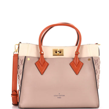 Louis Vuitton On My Side Tote Monogram Tuffetage Leather MM