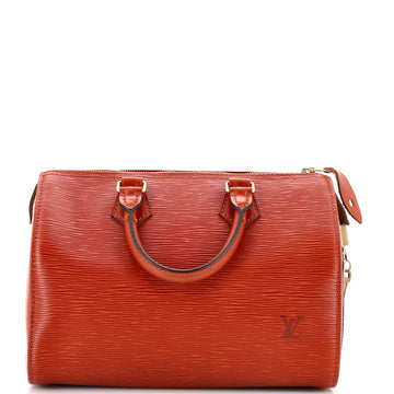 Louis Vuitton Speedy Handbag Epi Leather 25