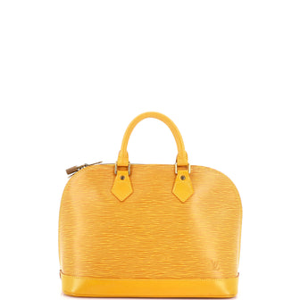 Louis Vuitton Vintage Alma Handbag Epi Leather PM
