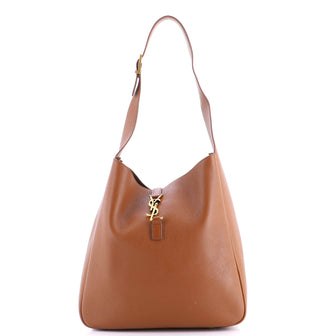 Saint Laurent Le 5 a 7 Supple Hobo Leather Large