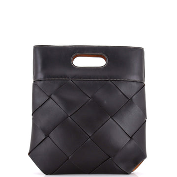 Bottega Veneta Slip Tote Maxi Intrecciato Leather Small