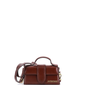 Jacquemus Le Bambino Top Handle Flap Bag Leather