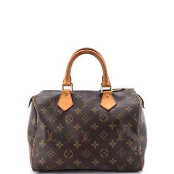 Louis Vuitton Speedy Handbag Monogram Canvas 25