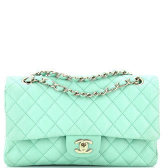 Chanel Classic Double Flap Bag Quilted Caviar Medium