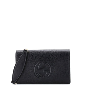 Gucci Soho Wallet on Chain Leather