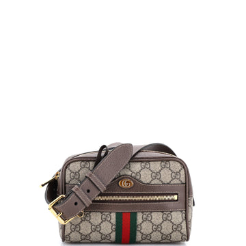 Gucci Ophidia Belt Bag GG Coated Canvas Small