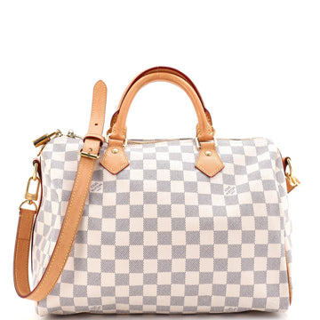 Louis Vuitton Speedy Bandouliere Bag Damier 30