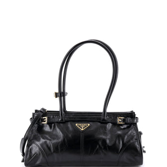 Prada Bonnie Handbag Vitello Shine Medium
