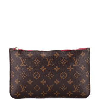 Louis Vuitton Neverfull Pochette Monogram Canvas Large