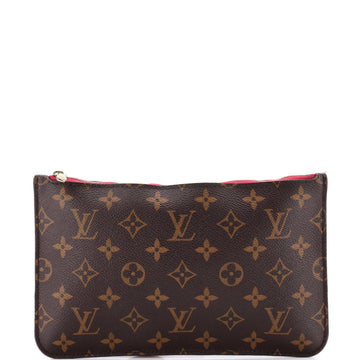 Louis Vuitton Neverfull Pochette Monogram Canvas Large