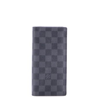 Louis Vuitton Brazza Wallet Damier Graphite
